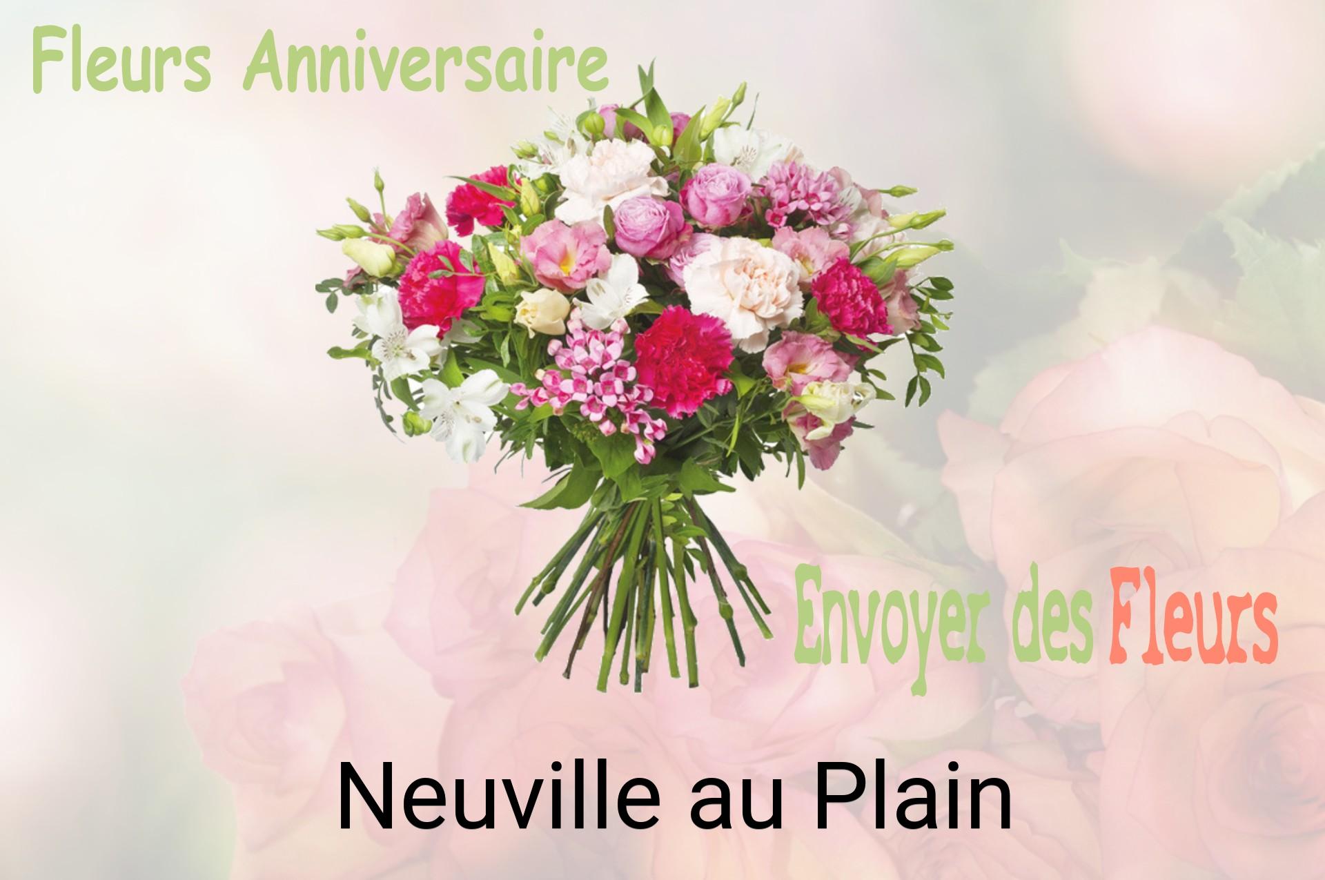 Bouquet de fleurs d’anniversaire livré à Neuville-au-Plain