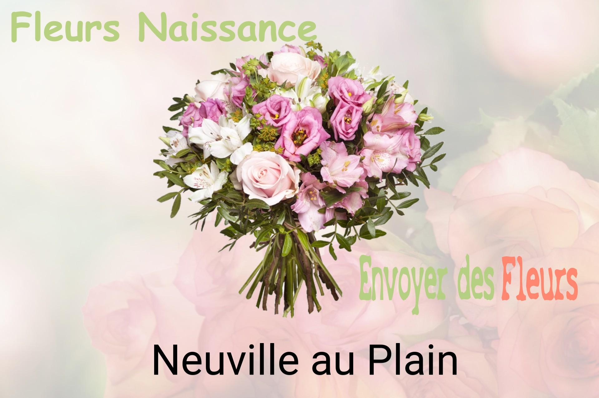 Bouquet de fleurs de naissance livré à Neuville-au-Plain