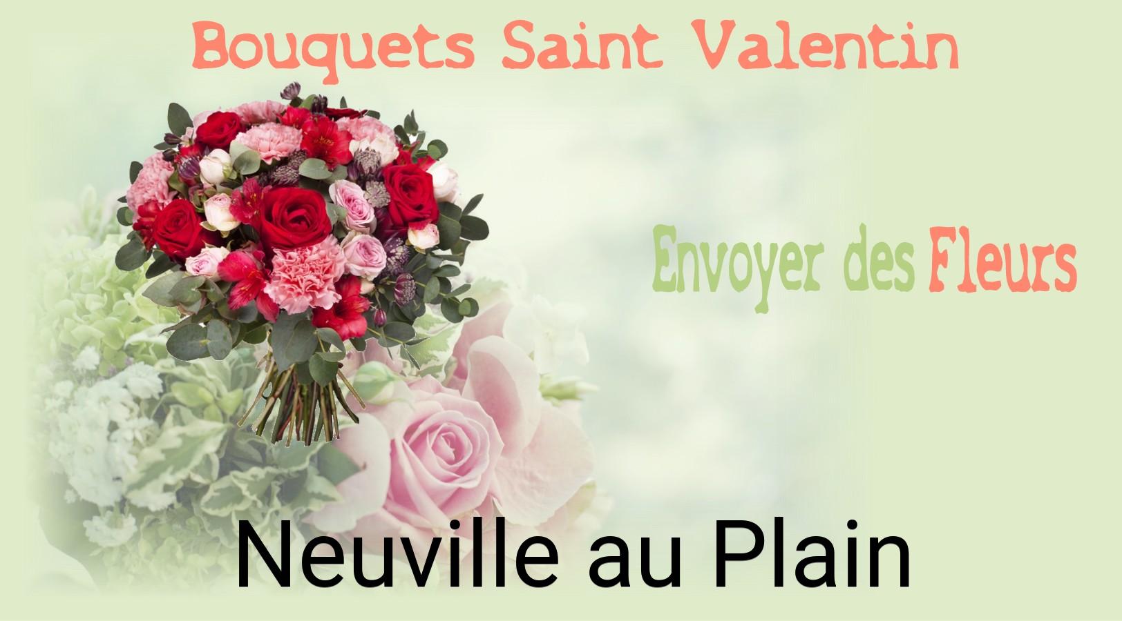 Roses de Saint-Valentin livrées à Neuville-au-Plain